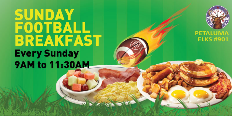 Sunday Football Breakfast