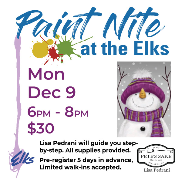 Paint Night Dec 2024