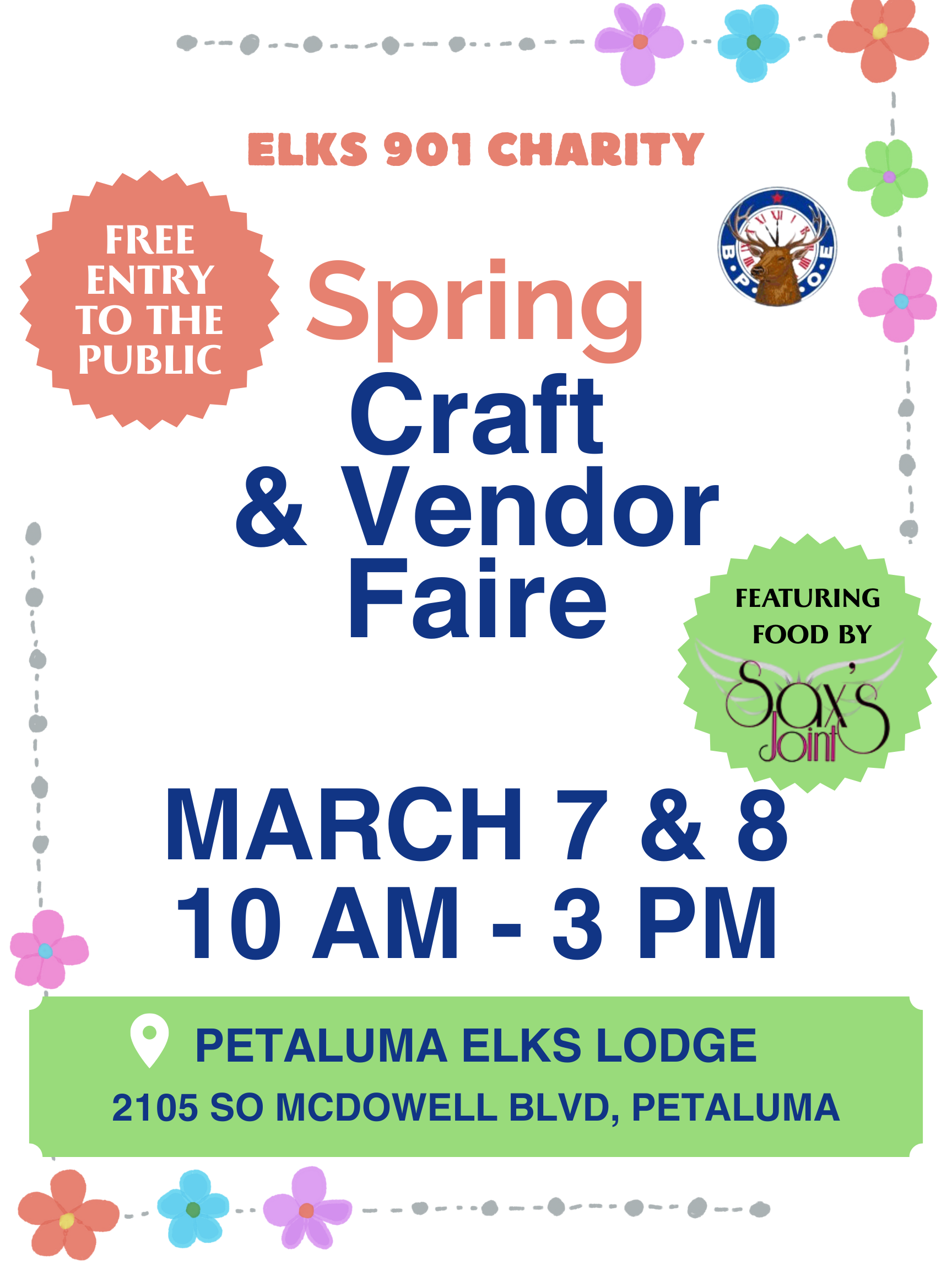 Craft Faire Flyer w Saxs (2)