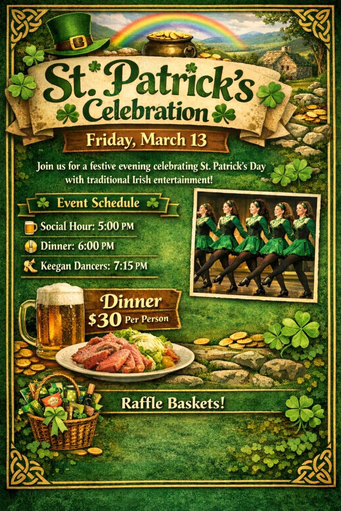 St. Patrick's Dinner 