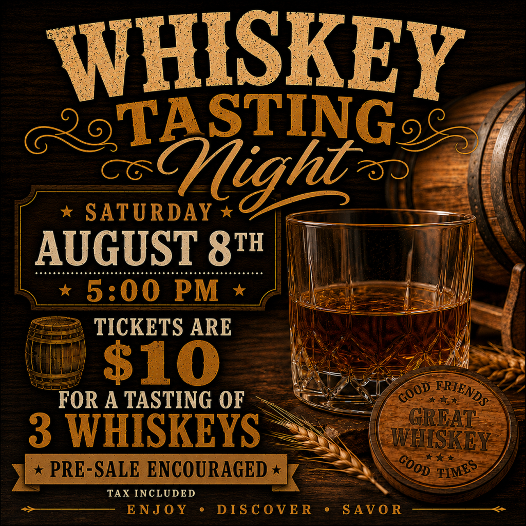 Whiskey Tasting 2026
